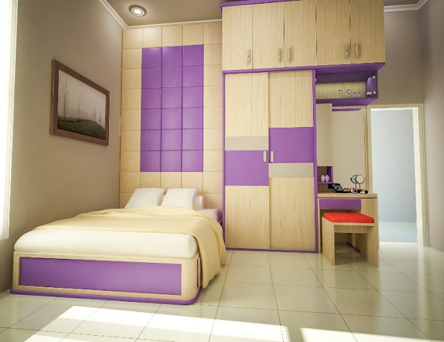 Kamar Tidur Minimalis Ukuran 3x3 Meter