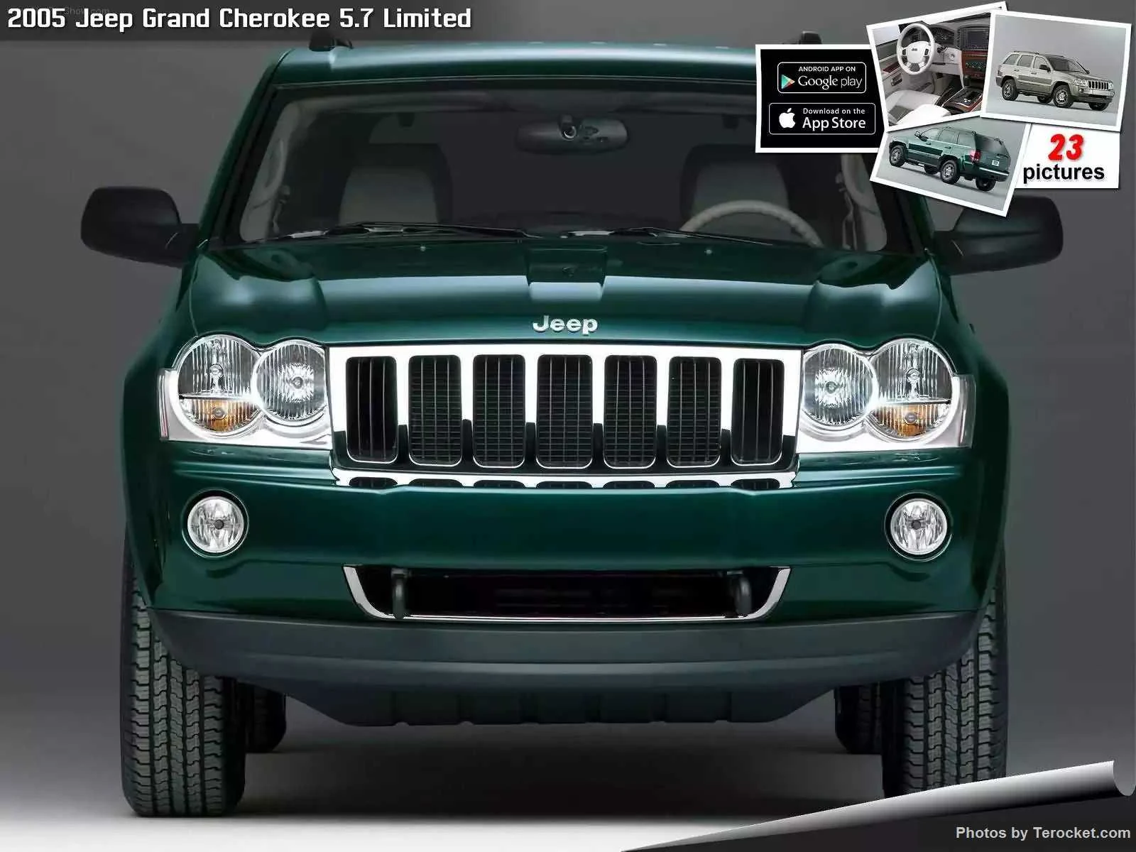Hình ảnh xe ô tô Jeep Grand Cherokee 5.7 Limited 2005 & nội ngoại thất