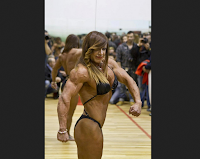 Female bodybuilding She’s a very strong muscle girl