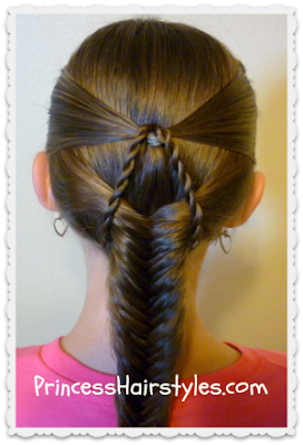 Cute Fishtail Braid Hairstyle Tutorial