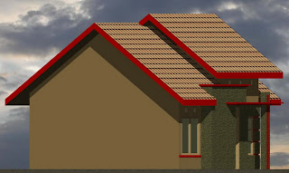 denah desain rumah minimalis