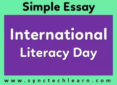 international literacy day essay in english