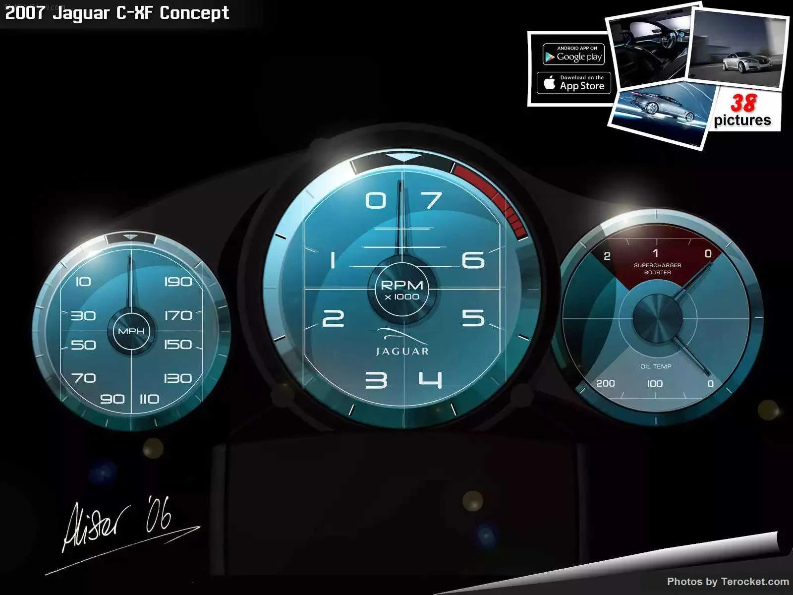 Hình ảnh xe ô tô Jaguar C-XF Concept 2007 & nội ngoại thất