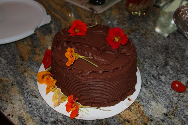 Torte mit Ganache