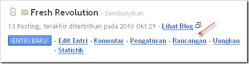 rancangan di blogger