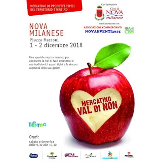 Mercatino Val di Non 1-2 dicembre Nova Milanese (MB)