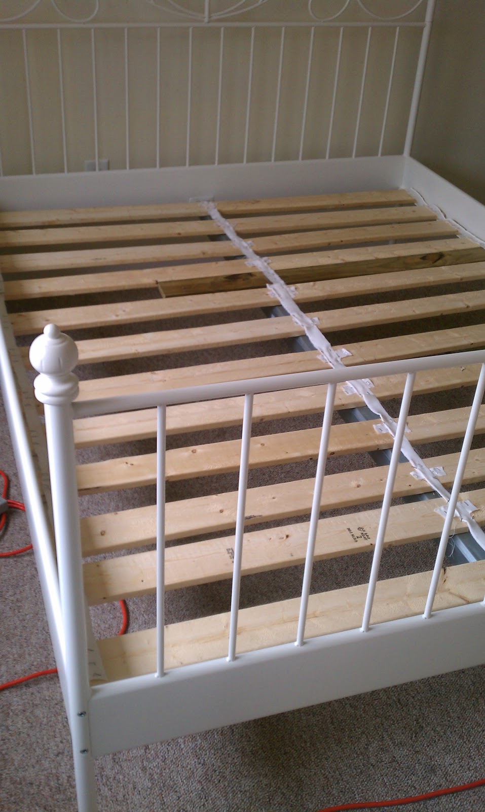 House Pour: How to Cheat Ikea Sultan Bed Slats
