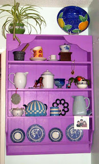 pink dresser