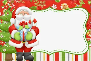 Santa y Renos: Kit para Navidad Para Descargar Gratis.