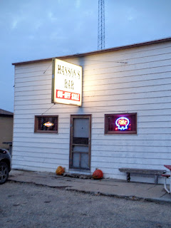 Hanson's Bar in Robinson, North Dakota; the geographic center of North America