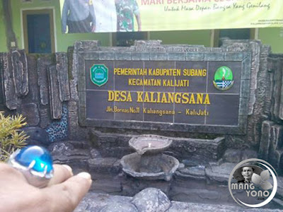  FOTO 1 : Desa Kaliangsana, Kecamatan Kalijati. Foto by Mang Yayat Ruhiyat