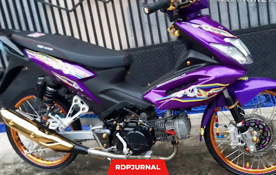 Modifikasi Motor Honda Blade Keren Yang Bisa di Tiru