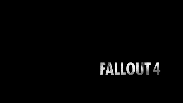 Fallout 4 title screen logo
