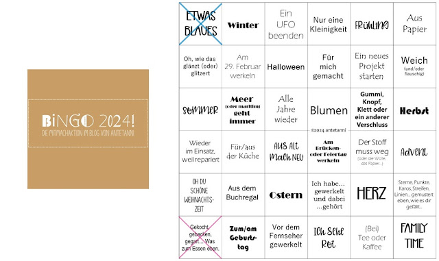 Linkparty Bingo 2024