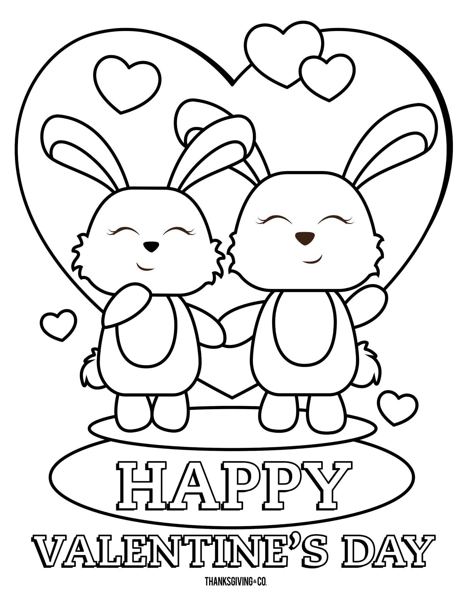 4 Free Valentine S Day Coloring Pages