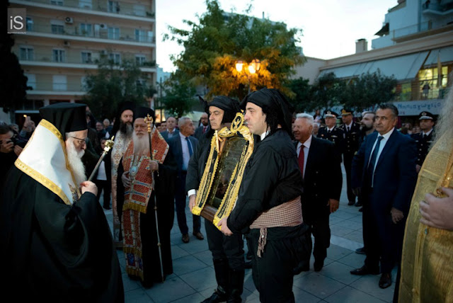 Την προστάτιδα του Ποντιακού Ελληνισμού, Παναγία Σουμελά, υποδέχθηκε η πόλη του Βόλου