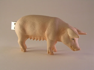 animals pig usb flash drive