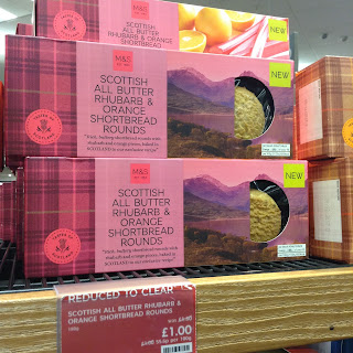 Marks & Spencer Rhubarb & Orange Shortbread Rounds