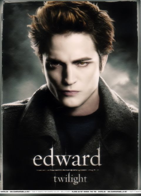 edward cullen twilight poster