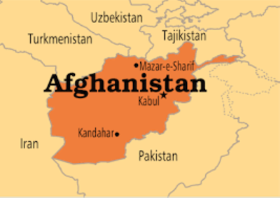 Peta Negara Afganistan