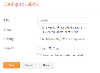 customize labels cloud
