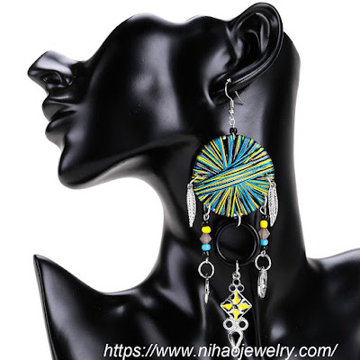 Exotic alloy plating earring