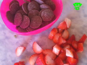 Chocolate Covered Strawberries in Amity Strawberry Recipe