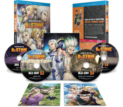 Dr Stone Season One Part Two Bluray Limited Edition Overview