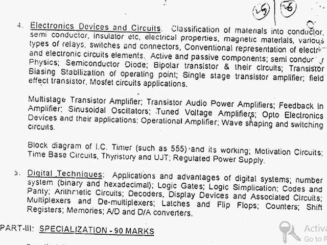 BSNL Junior Engineer (JE) & TTA Exam Syllabus