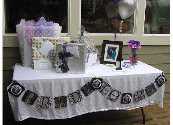 Gift Table At Wedding