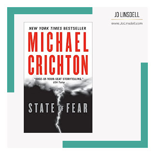 Book cover for State of Fear by Micheal Crichton