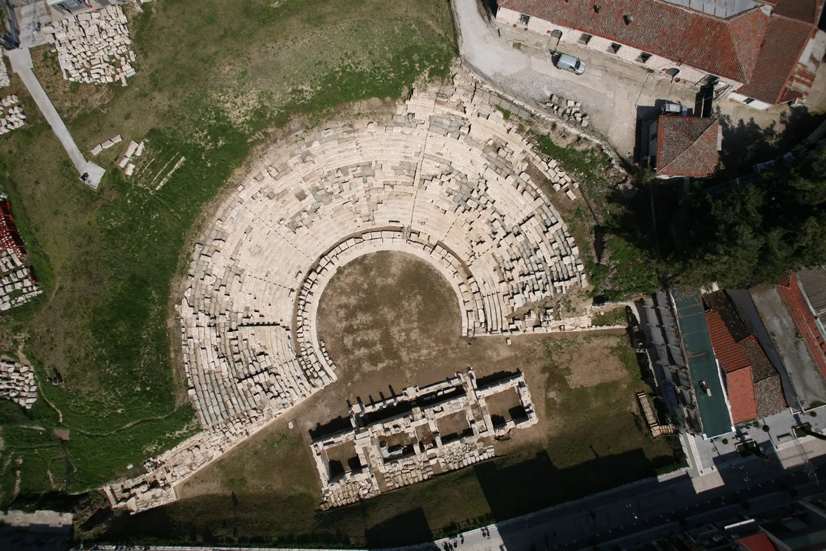 Ancient theatre of Larissa opens to public after 20 centuries Ancient theatre of Larissa opens to public after 20 centuries