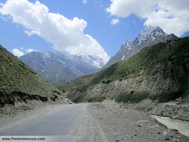 View on the way to Keylong