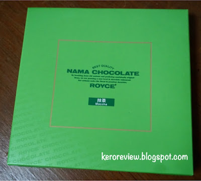 รีวิว รอยซ์ ช็อกโกแลต ชาเขียว (CR) Review Royce Chocolate Matcha.