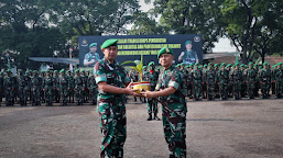 Tradisi Korps Pembaretan Siswa Baru Perwira Bintara Tamtama Bekang TNI-AD