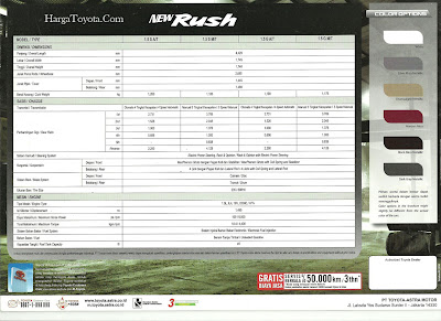 brosur toyota rush 2011