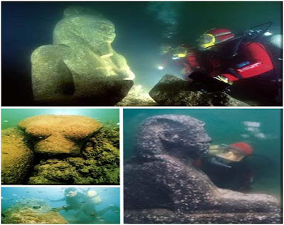 Submerged%2BWonders%2Bof%2BAlexandria%252C%2BEgypt  7 Monumen Misterius di Dunia