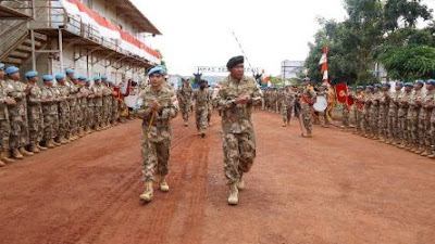 Kasum TNI Beri Semangat Atas Kinerja Baik Prajurit TNI Di Afrika