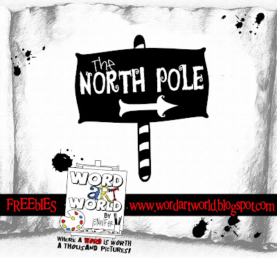 http://wordartworld.blogspot.com/2009/11/north-pole.html