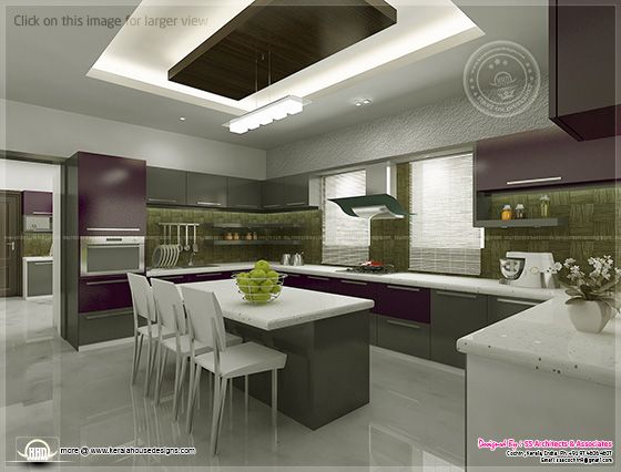 Kitchen interior views