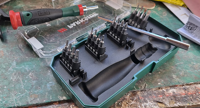 Parkside Ratchet screw driver set