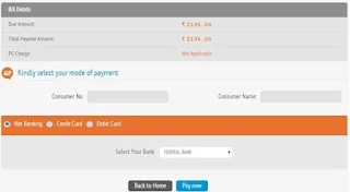 KSEB Online Bill Payment Mode