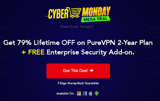 Cyber ​​Monday Mega Sale PureVPN