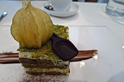 Etna, pistachio tiramisu