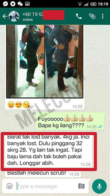 TESTIMONI MELECUN SCRUB