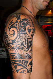 shoulder tattoo 143 storm3d.com polynesian style