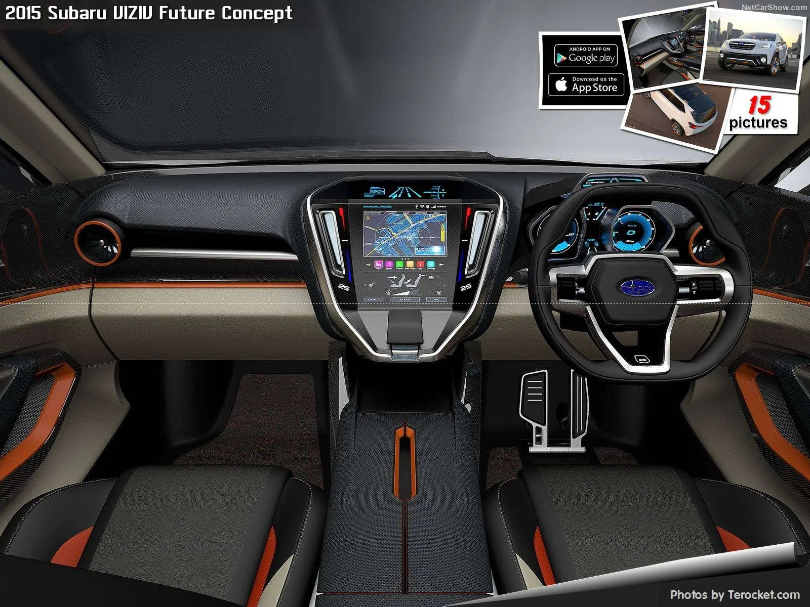 Hình ảnh xe ô tô Subaru VIZIV Future Concept 2015 & nội ngoại thất