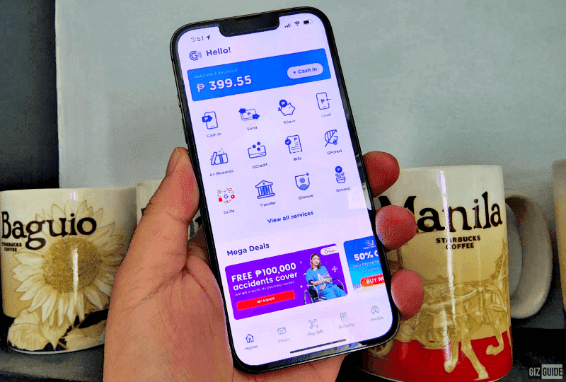 GCash to send transaction messages to app inbox by September 13!