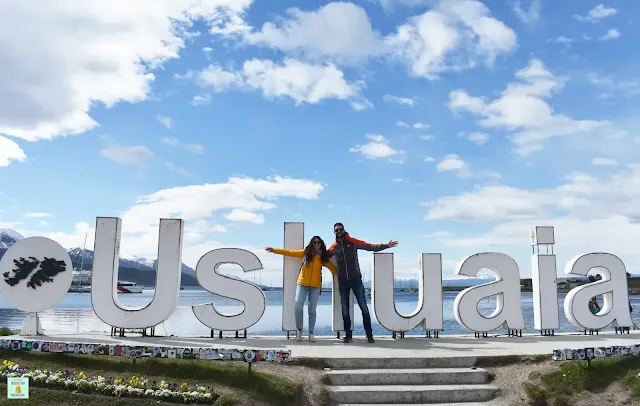 Letrero de Ushuaia