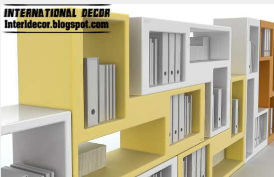 modern bookshelf design